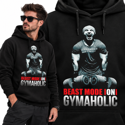 BLUZA Z KAPTUREM NA SIŁOWNIĘ GYMAHOLIC